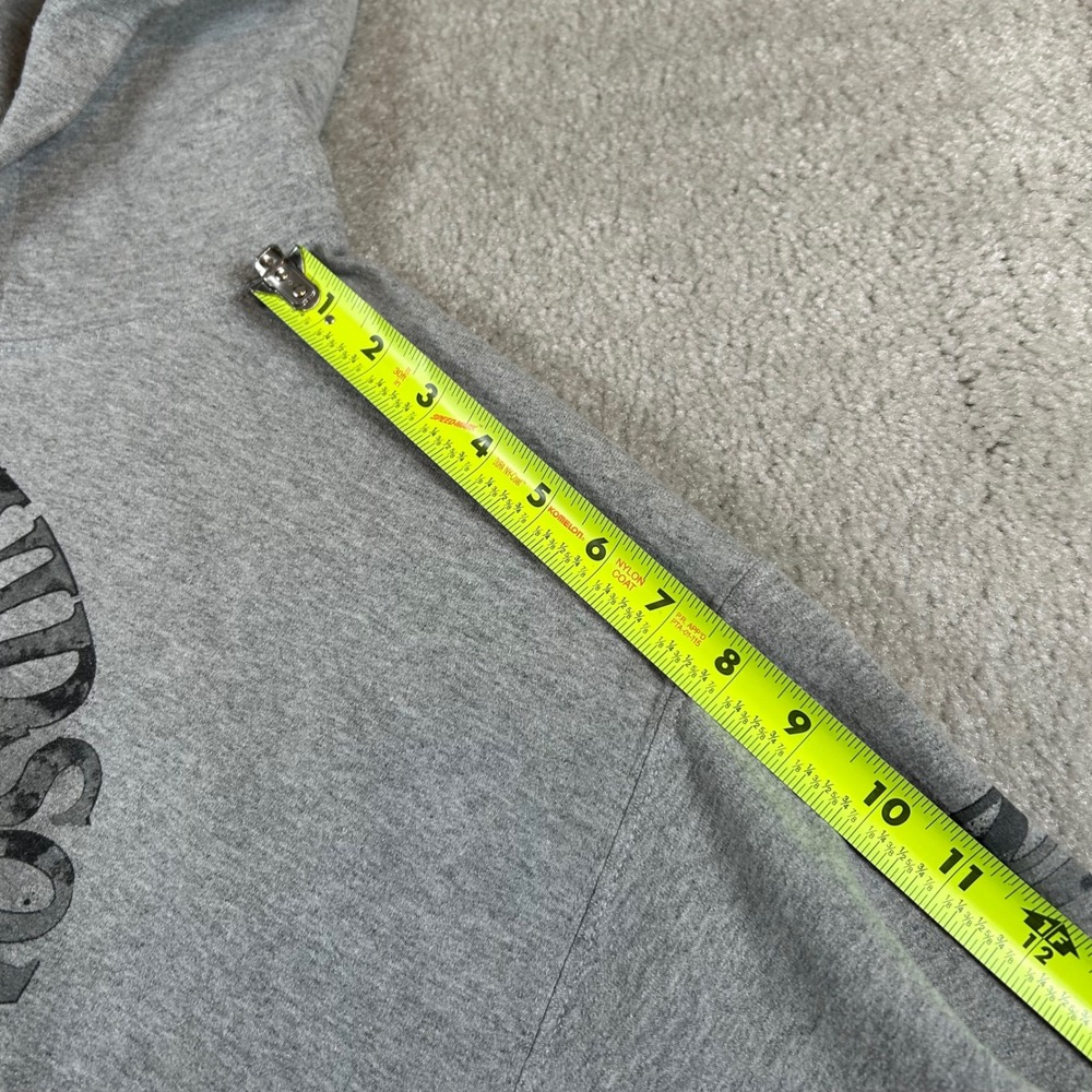 Harley Davidson Hoodie Mens M Gray Willie G Skull Oconomowoc WI Graphic Biker - Picture 11 of 13